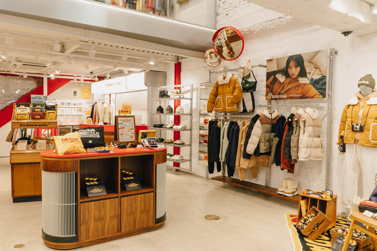 코닥 센터샵 1층 내부